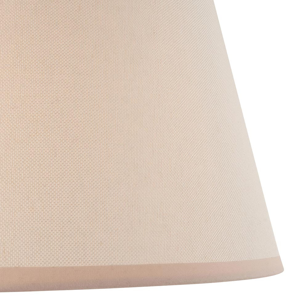 Borello & Ivy 35cm Vintage white shade - Comet Lighting