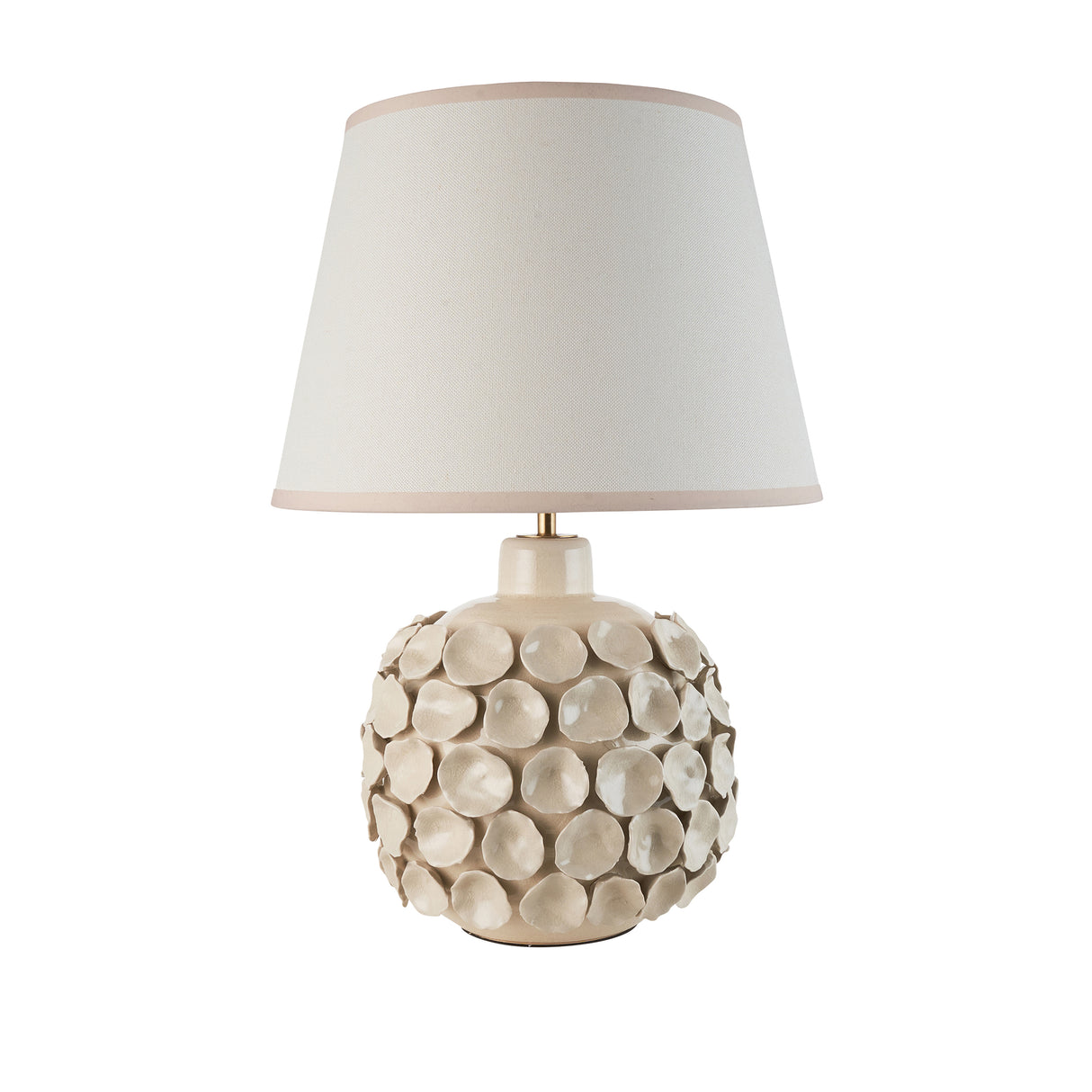 Borello & Ivy 35cm Vintage white shade - Comet Lighting