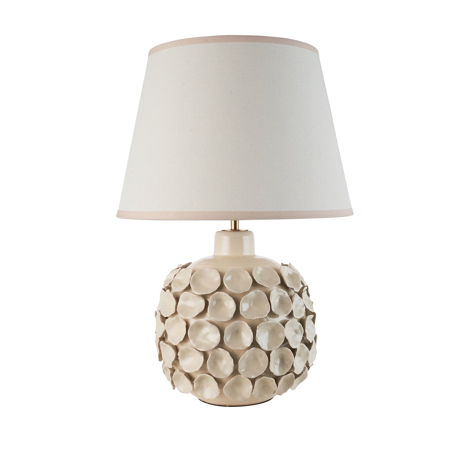 Borello & Ivy 35cm Vintage white shade - Comet Lighting