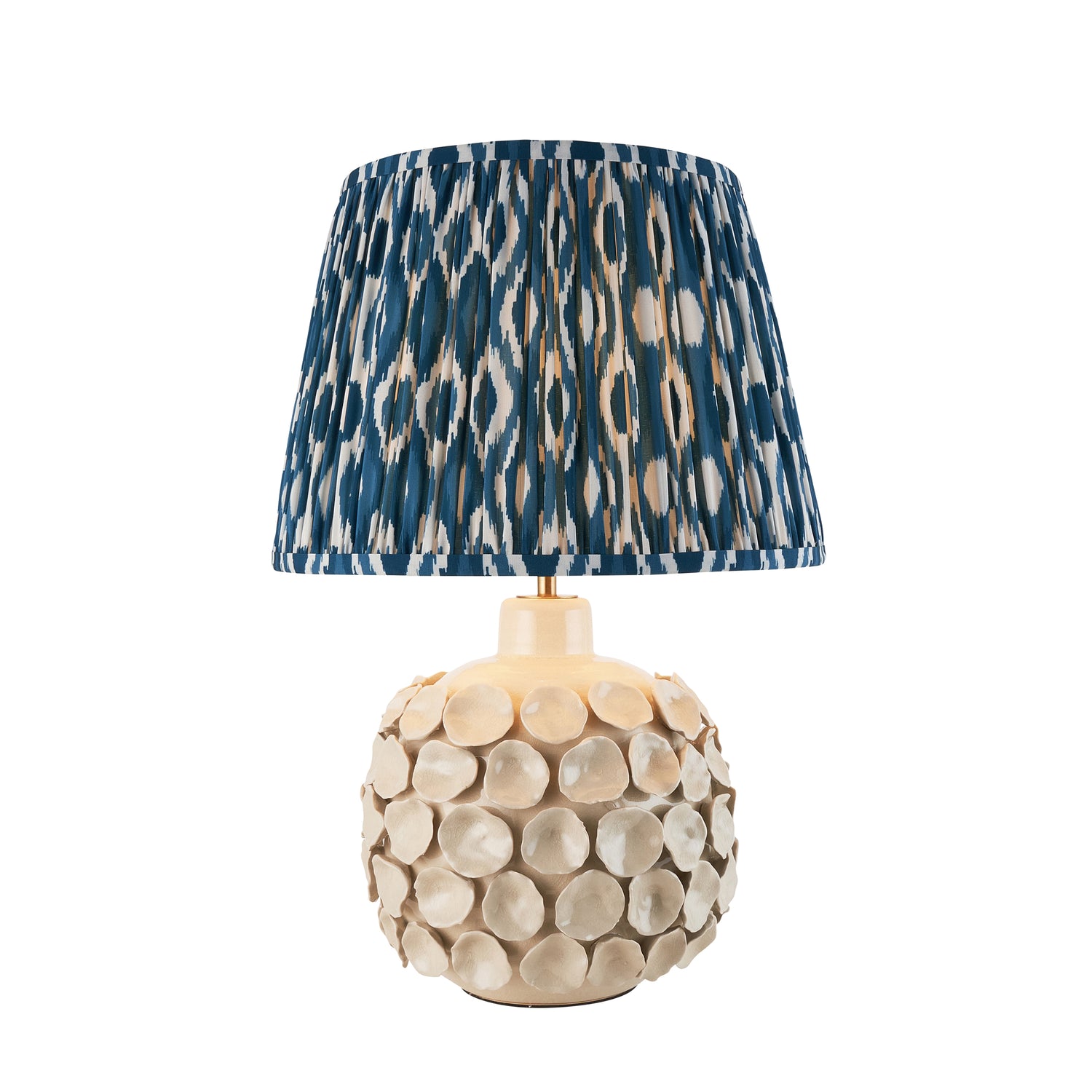 Borello & Ikat 35cm Marlin blue shade - Comet Lighting