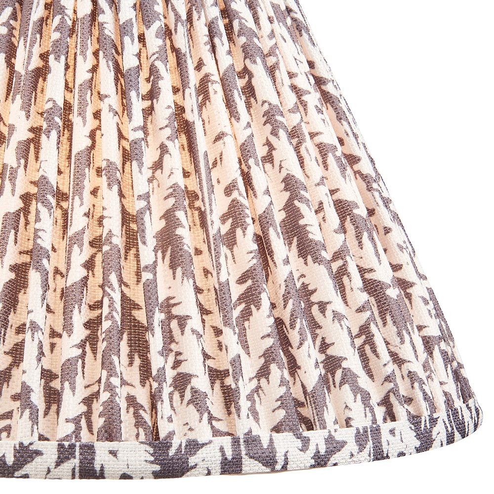 Layered Leaf & Leaf 30cm Pearl grey shade - Comet Lighting