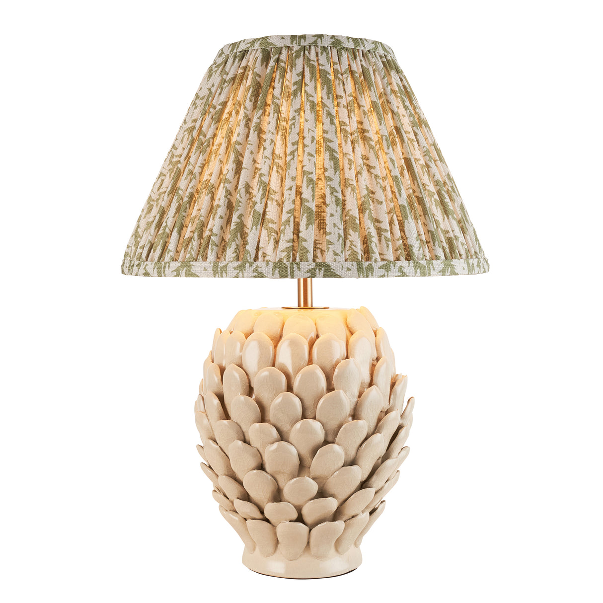 Layered Leaf & Leaf 30cm Herb garden green shade - Comet Lighting