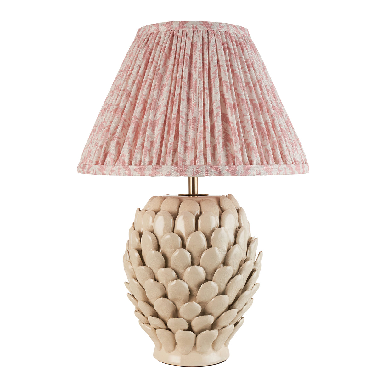 Layered Leaf & Leaf 30cm Peachy keen shade - Comet Lighting
