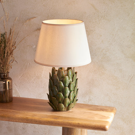 Layered Leaf & Ivy 35cm Vintage white shade - Comet Lighting