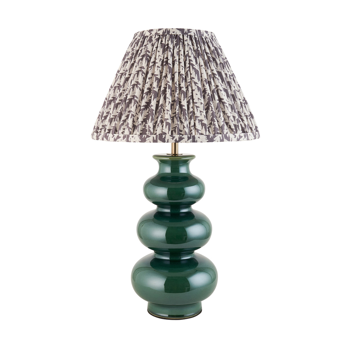 Monroe & Leaf 30cm Pearl grey shade - Comet Lighting