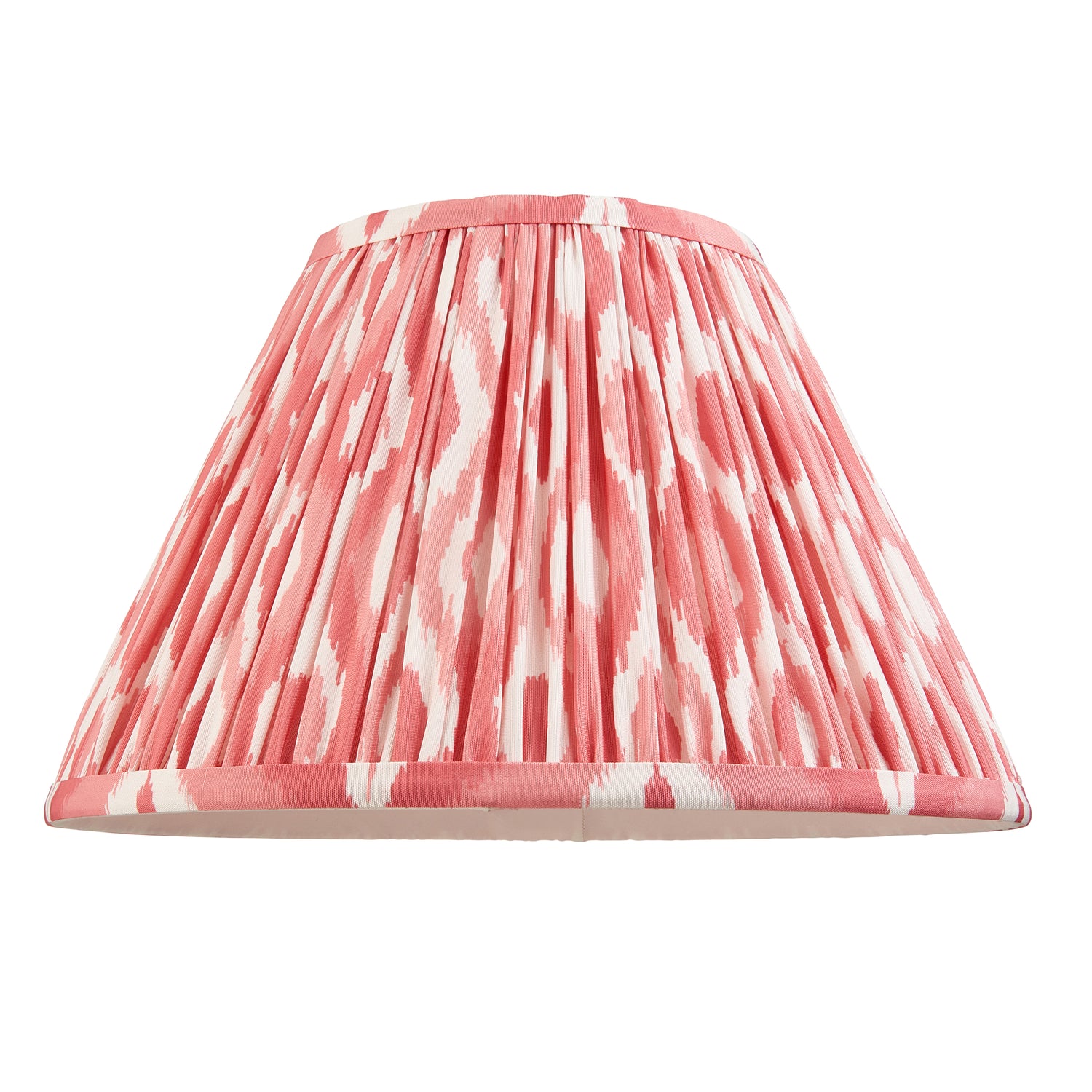 Monroe & Ikat 30cm Coral pink shade - Comet Lighting