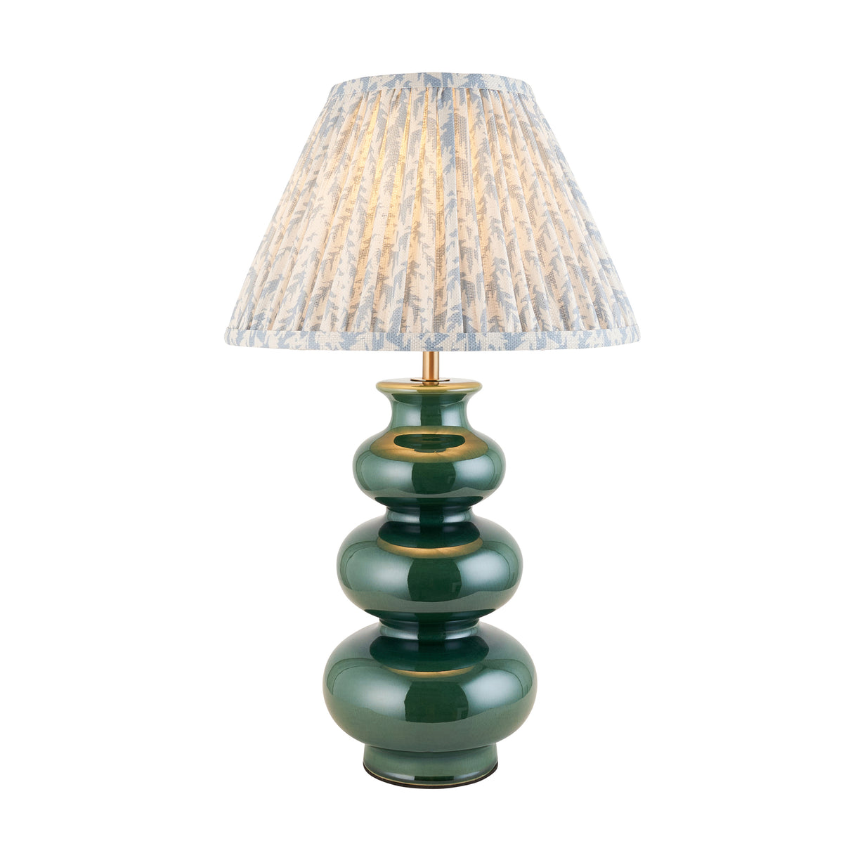 Monroe & Leaf 30cm Shell bay blue shade - Comet Lighting