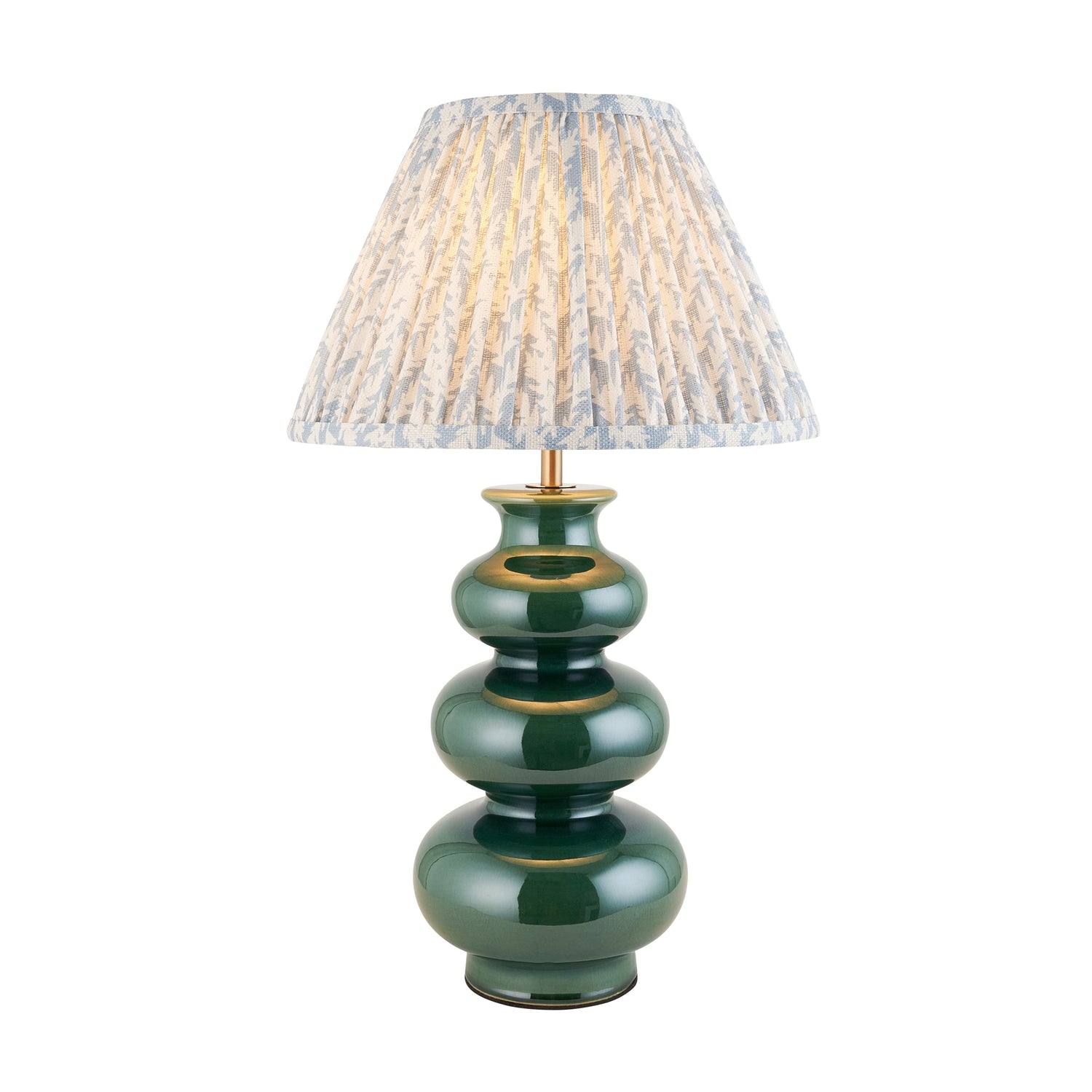 Monroe & Leaf 30cm Shell bay blue shade - Comet Lighting