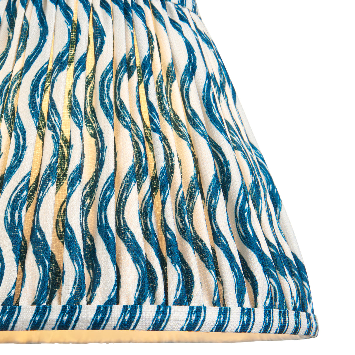 Squash & Ripple 25cm Marlin blue shade - Comet Lighting