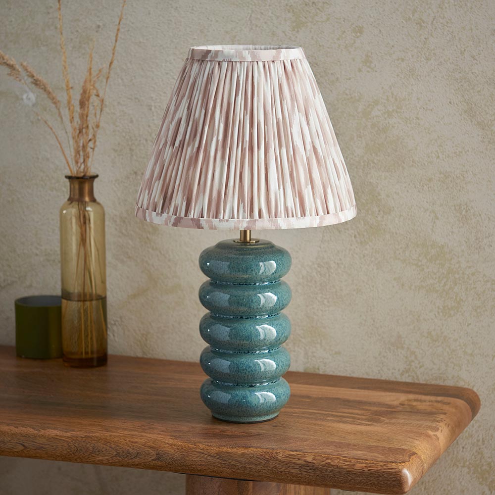 Squash & Ikat 25cm Neutral shade - Comet Lighting