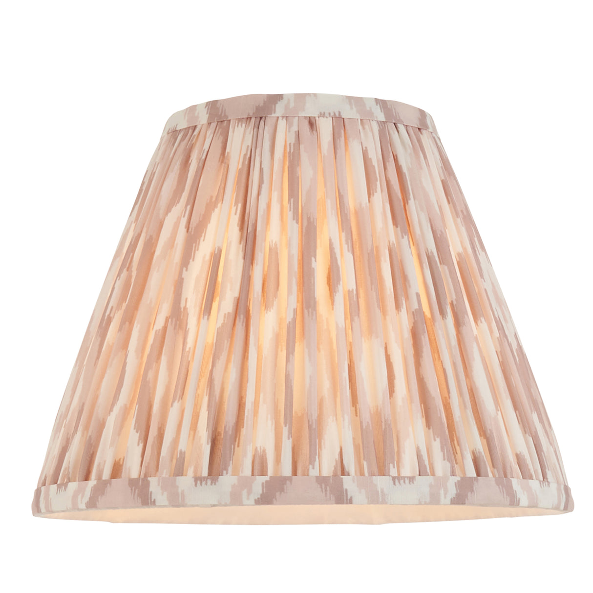 Squash & Ikat 25cm Neutral shade - Comet Lighting