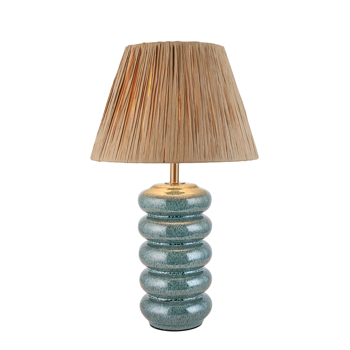 Squash & Raffia 24cm Natural raffia shade - Comet Lighting