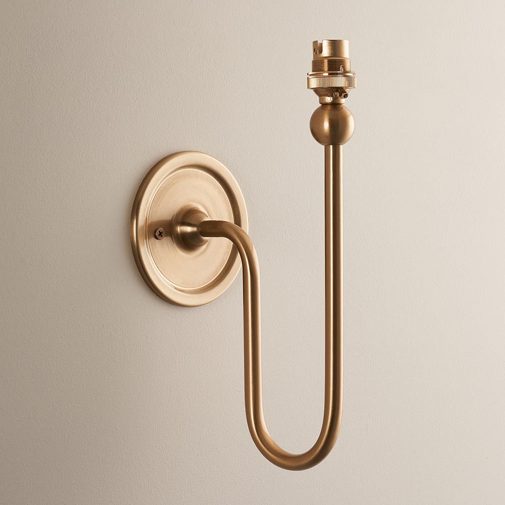 Santiago & Zigzag 20cm Cotswold green shade Wall light - Comet Lighting