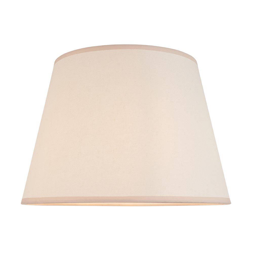 Eltham & Ivy 40cm Vintage white shade Pendant - Comet Lighting