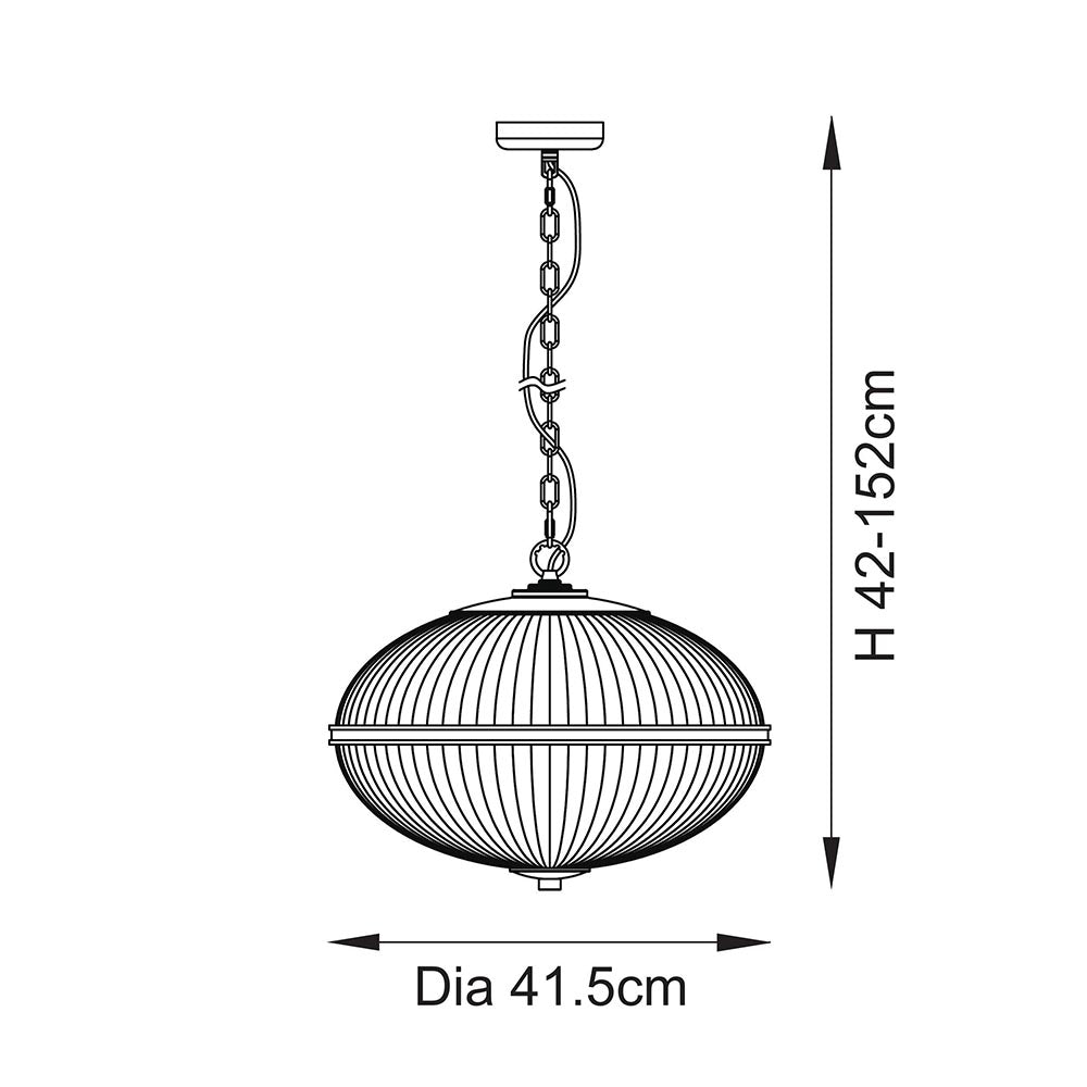 Somerset 3lt Pendant