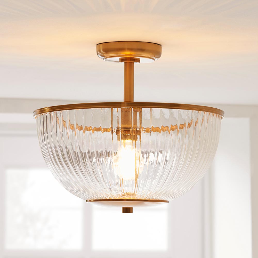 Somerset Uplighter Flush
