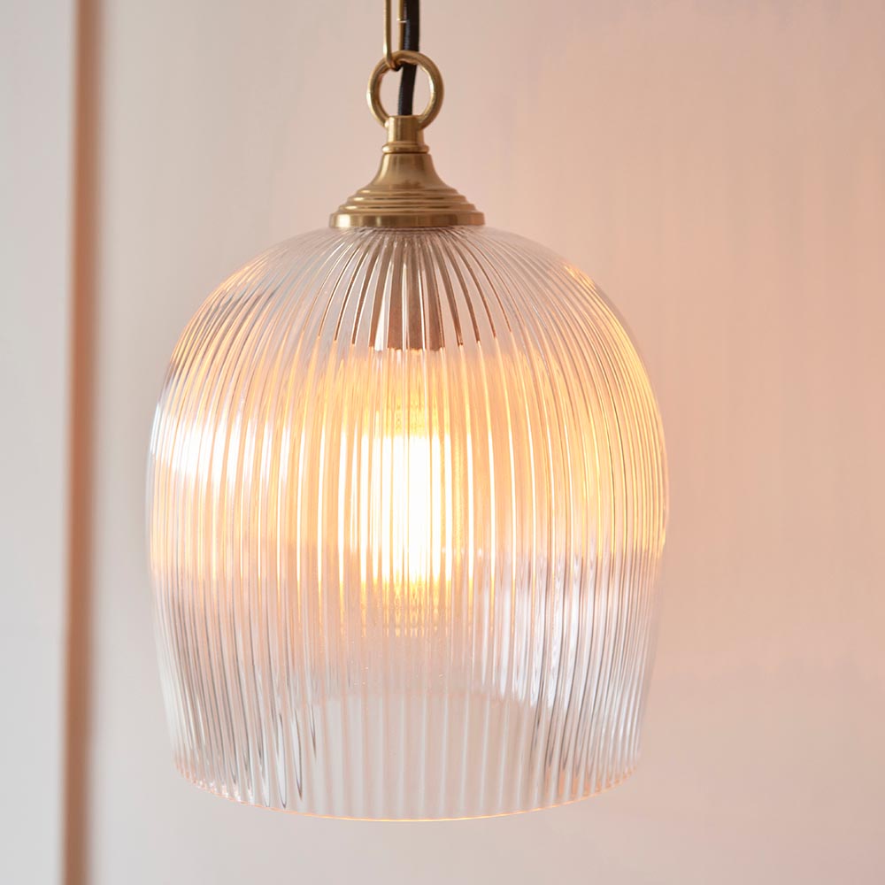 Ashcroft Ribbed Pendant