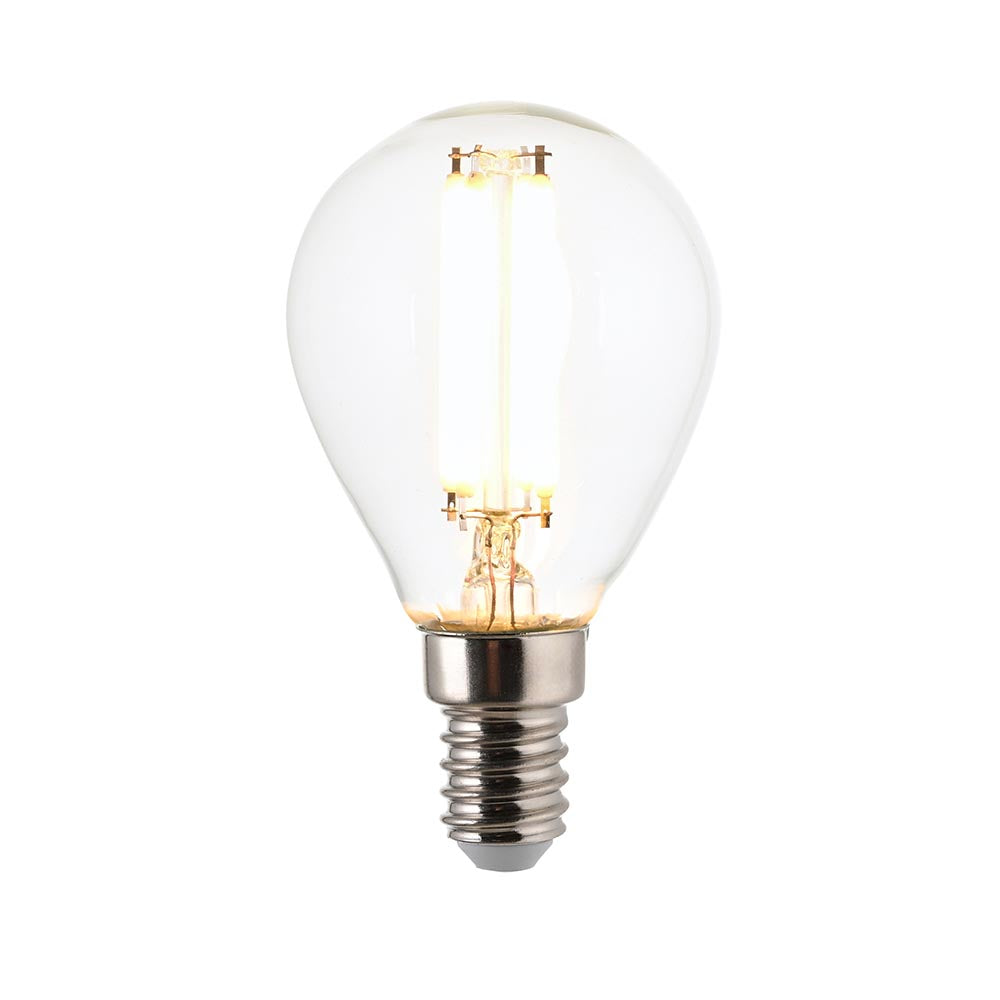 White Filament E14 LED Golf Non-dimmable