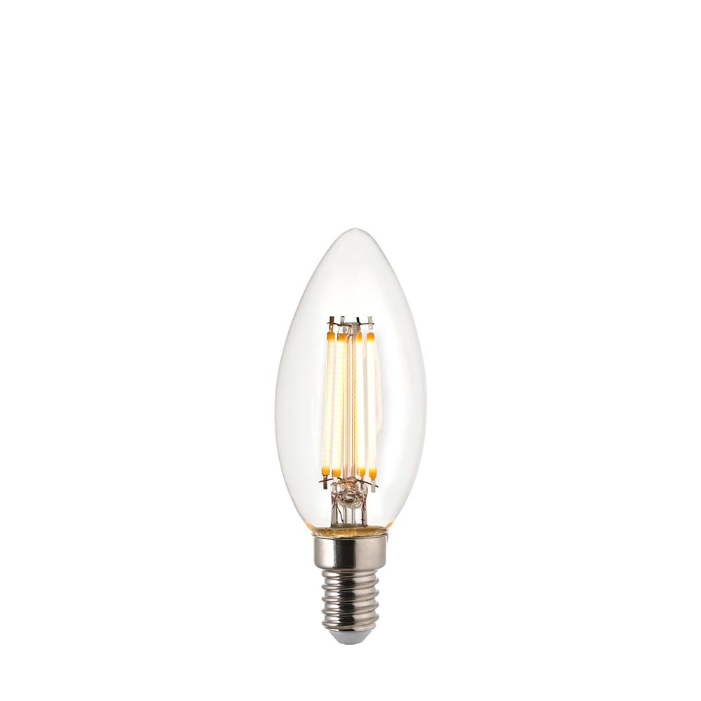 Ultra Efficient Class A E14 LED Filament Candle Non-Dimmable