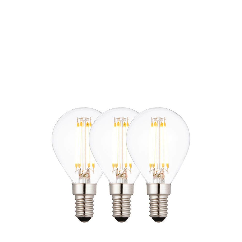 E14 LED Filament Golf - 3 pack