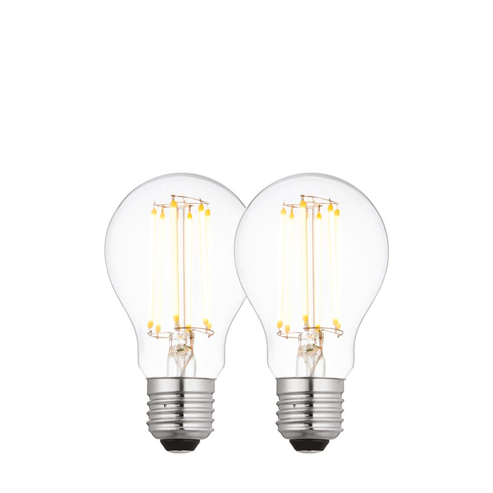 E27 LED Filament GLS - 2 pack