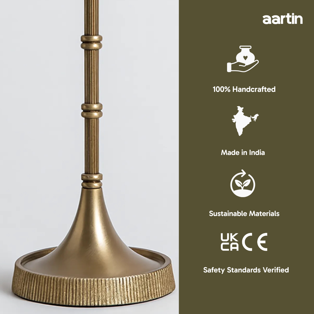 AARTIN PIXIE TABLE LAMP IN ANTIQUE BRASS (BASE ONLY)