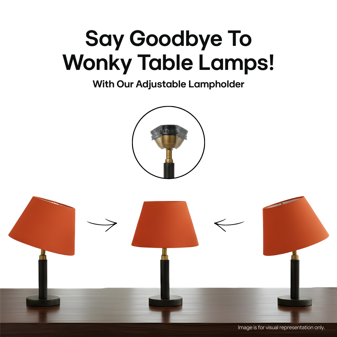 AARTIN Fable Wood Table Lamp With Cherry Blossom Lampshade