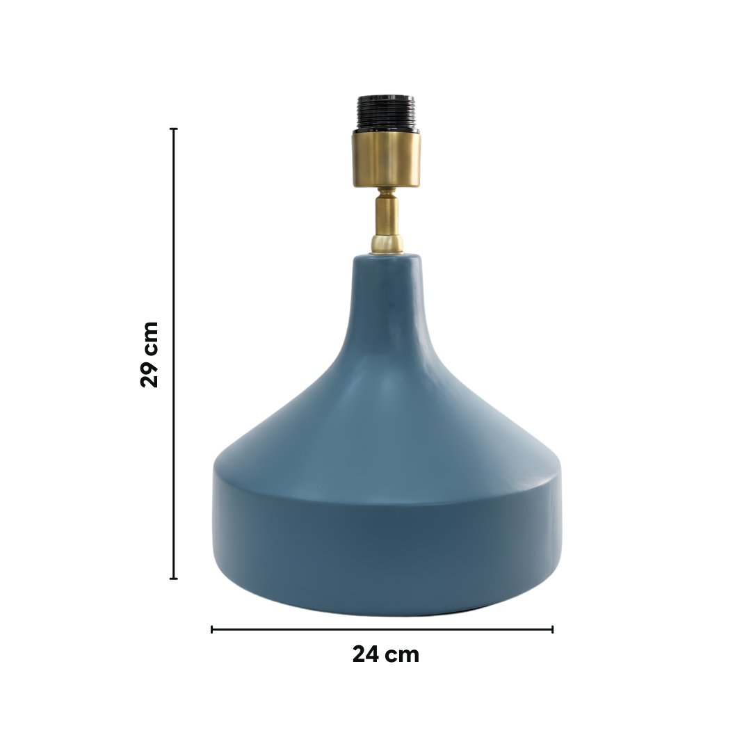 AARTIN Franklin Ceramic Table Lamp With Dusky Petals Lampshade