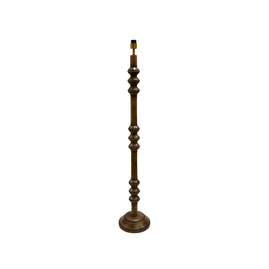AARTIN Juno Wood Floor Lamp - Natural Wood Finish (Base Only)