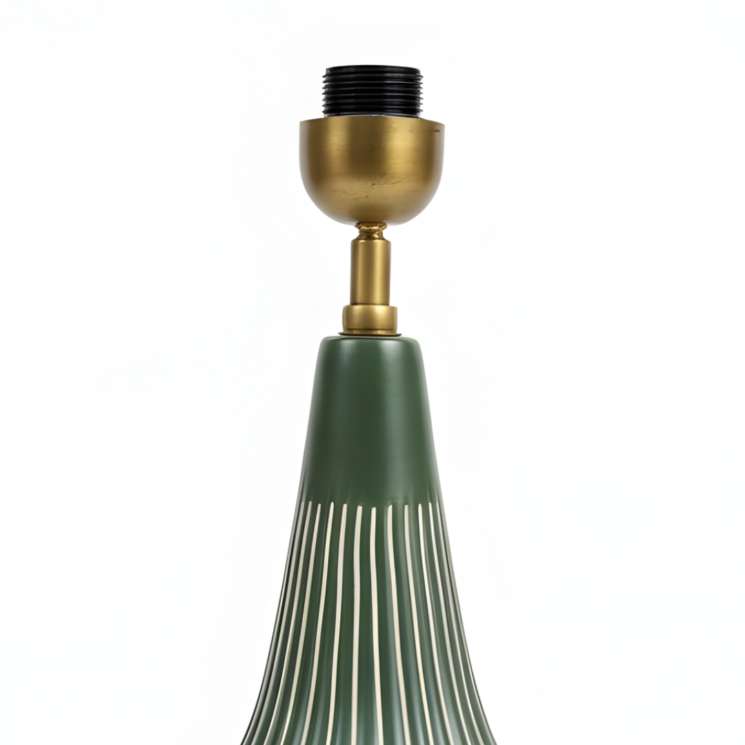 AARTIN Rosie Ceramic Table Lamp - Green ( Base Only )