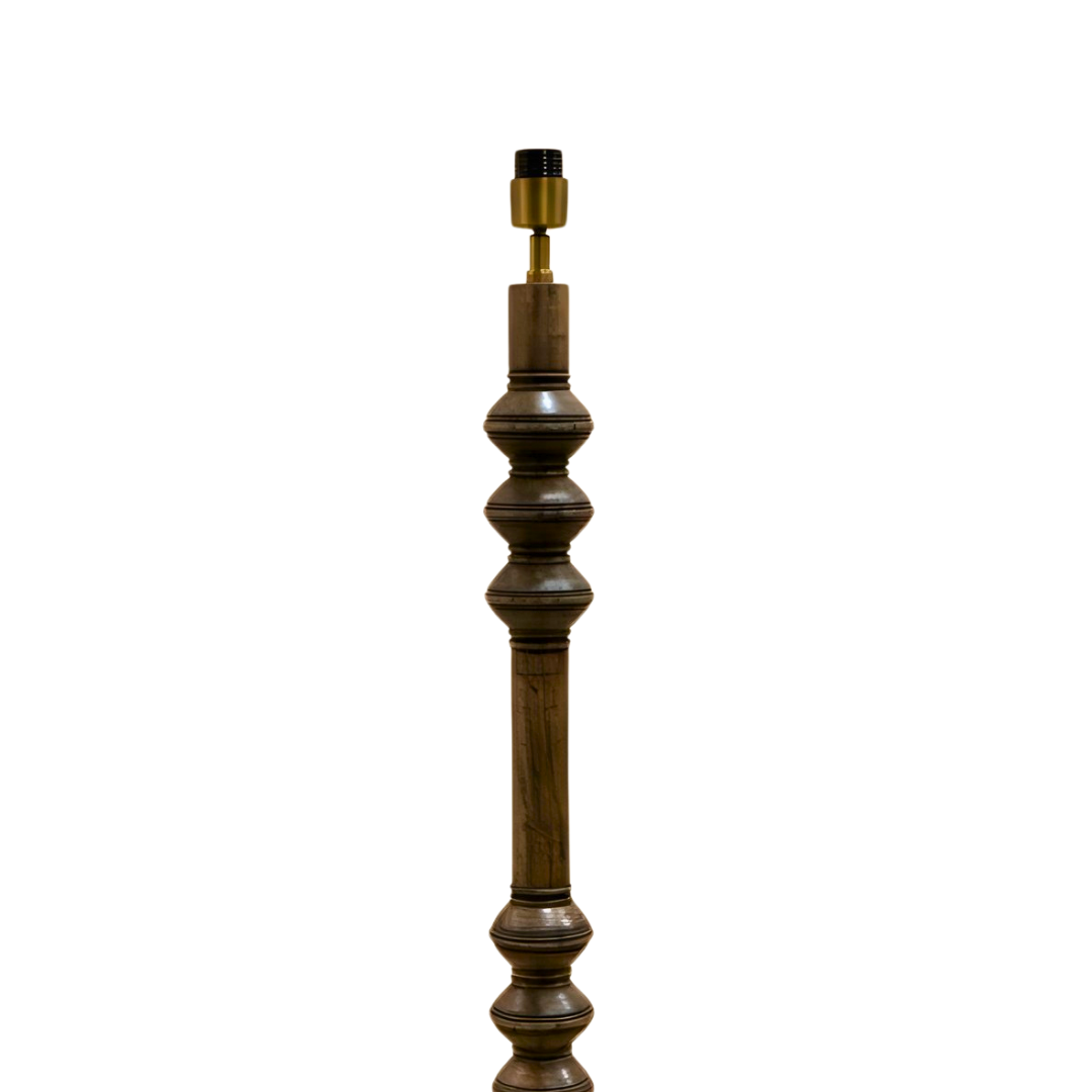 AARTIN Juno Wood Floor Lamp - Natural Wood Finish (Base Only)