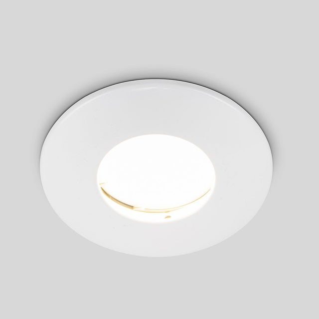 Fire Rated IP65 GU10 Downlight White Domed Bezel 