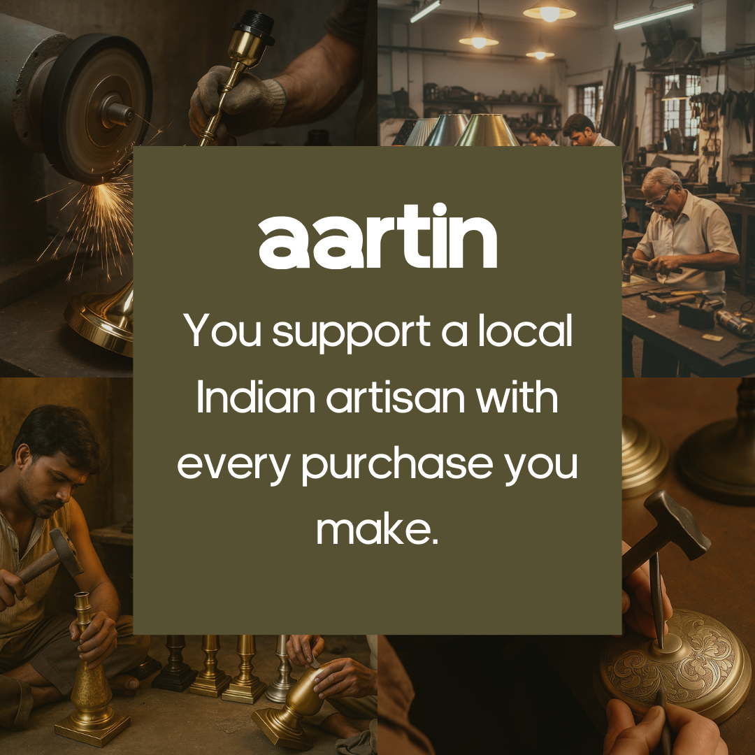 AARTIN PIXIE TABLE LAMP IN ANTIQUE BRASS (BASE ONLY)