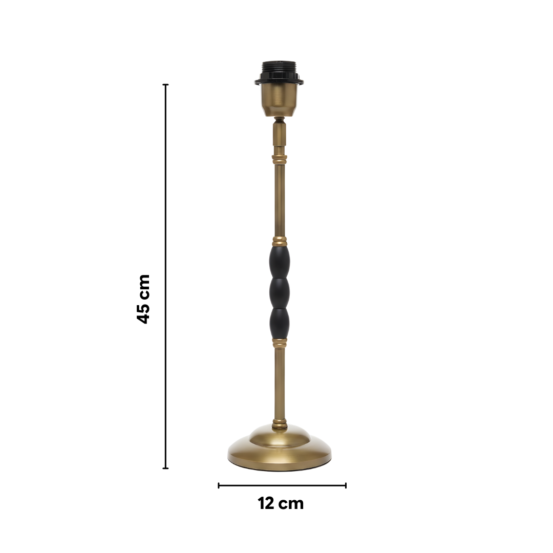 AARTIN Ophelia Metal Table Lamp - Antique Brass ( Base Only )