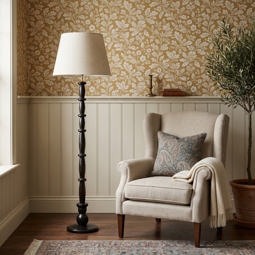Natural Linen lampshade