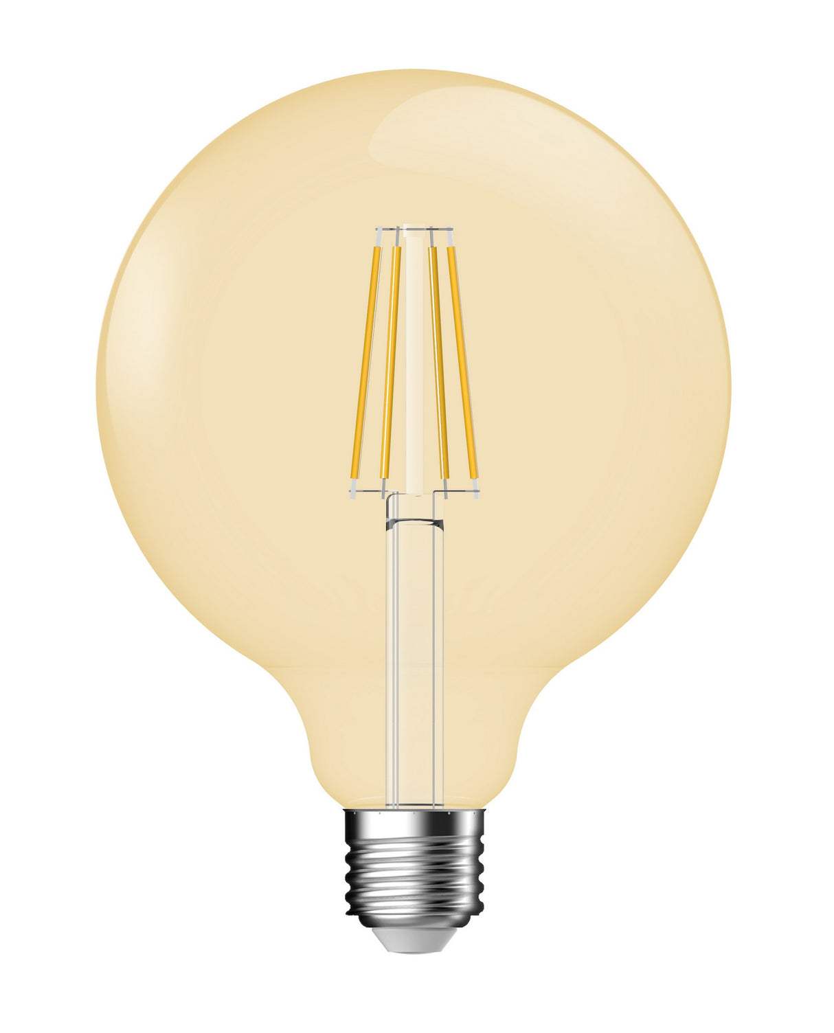 Deco E27 | G95 | Dim | 2500 Kelvin | 400 Lumen | Light Bulb | Gold colour - Comet Lighting