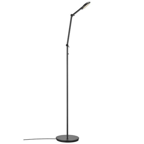 Nordlux Bend Single Floor Lamp Black