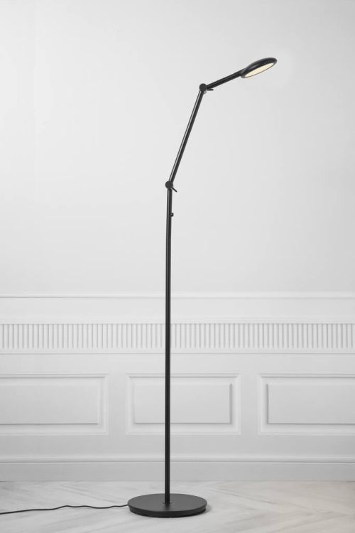 Nordlux Bend Single Floor Lamp Black