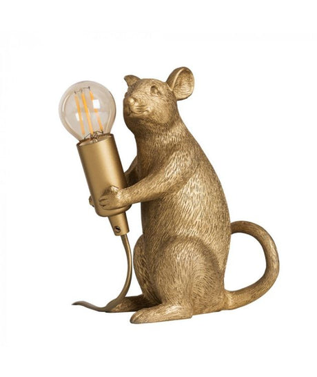 Raymond Rat Gold Table Lamp