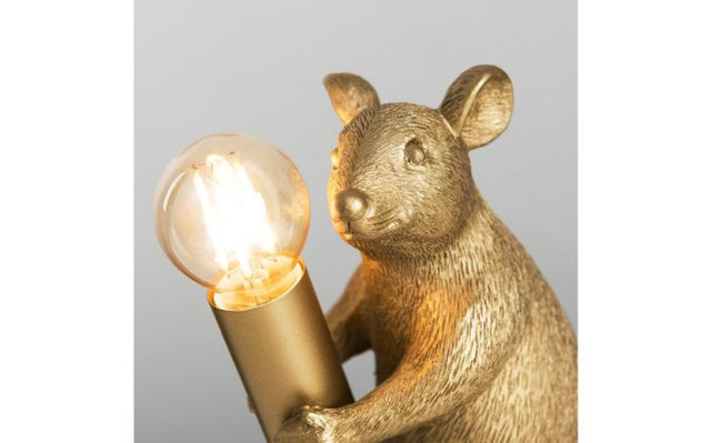 Raymond Rat Gold Table Lamp