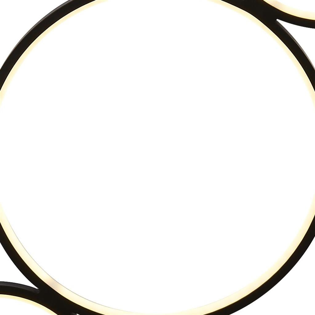 Ermington 5Lt LED Floor Lamp Black - Comet Lighting