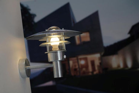 Nordlux Lønstrup 32 Sensor Outdoor Wall Light Galvanized