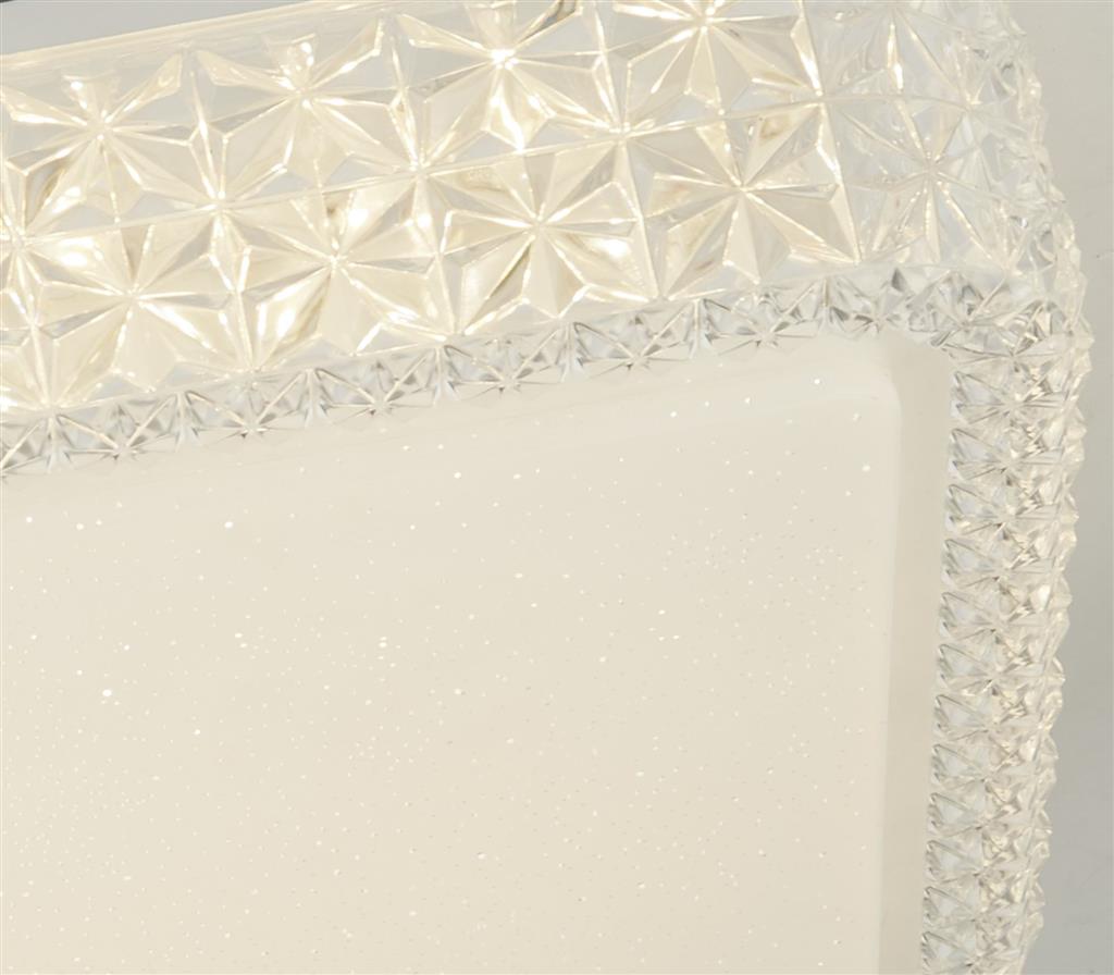 Newtown Square LED Colour Changing Flush Ceiling Light - 280mm - Comet Lighting