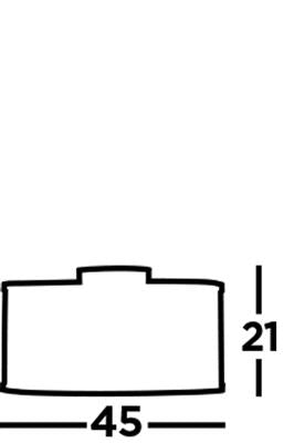 Searchlight Fishnet 3Lt Drum Flush Matt Gold - Comet Lighting