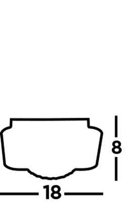 Pomeroy 1Lt Square LED Ceiling Light - Gold Leaf - Comet Lighting