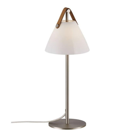 Nordlux Strap Table Lamp Nickel