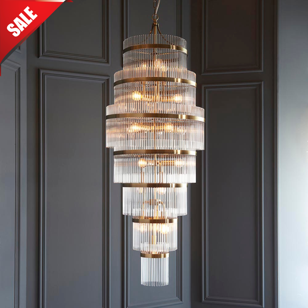 Marietta Grand 21lt Tiered Pendant