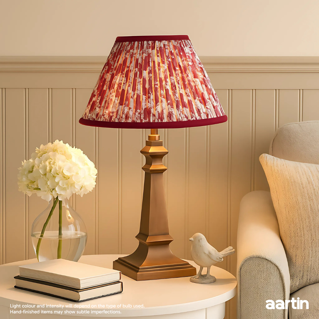 AARTIN AZURA TABLE LAMP IN ANTIQUE BRONZE (BASE ONLY)