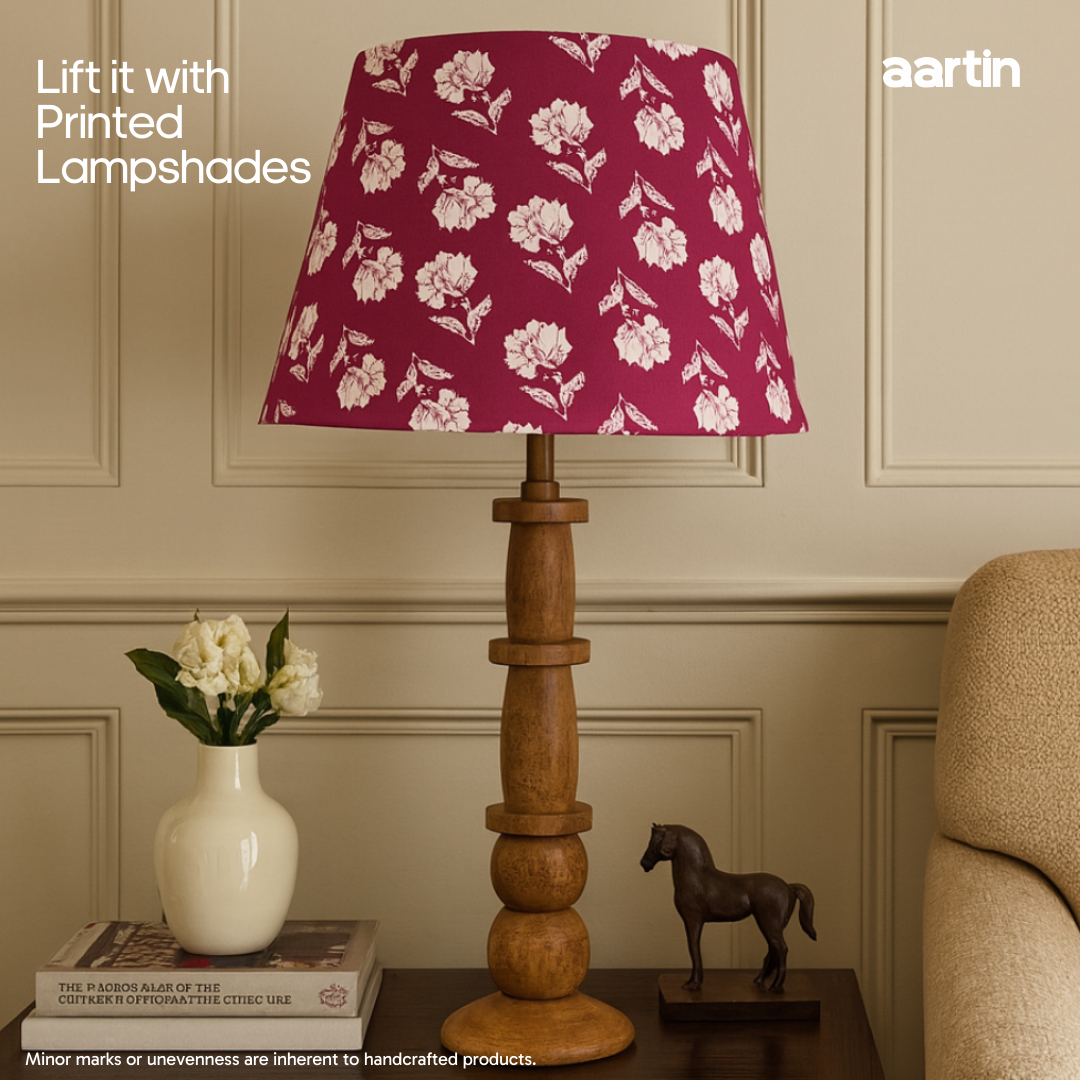 AARTIN HAZEL TABLE LAMP IN WOOD WITH NATURAL WOOD FINISH(BASE ONLY)