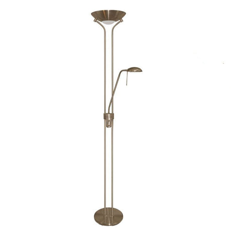 Searchlight Brass Mother Child Floor Lamp Dimmer